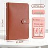 Family Financial Management Cash Savings Book & Storage Bag