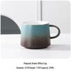 Exquisite High-End Ceramic Coffee Cup & Saucer Set for Home or Office - Light Luxury Mug for Afternoon Tea