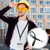60 Pack Breakaway Lanyards for ID Badges, Safety Detachable Lanyard with Swivel J Hook, 20 Inches Black Safety Break Away Lanyard Bulk for Name Tag