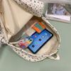 College-Stil Studenten-Schultasche Mädchen Rucksack mit Blumendruck