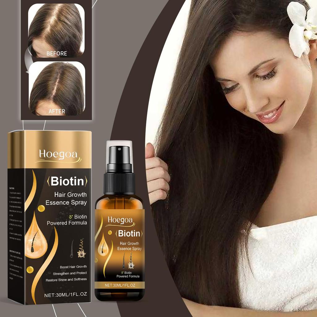 Egoa Hair Treatment Spray Strengthening Hair Nourishing Scalp Care Frizz Smoothing Shine Treatment Spray