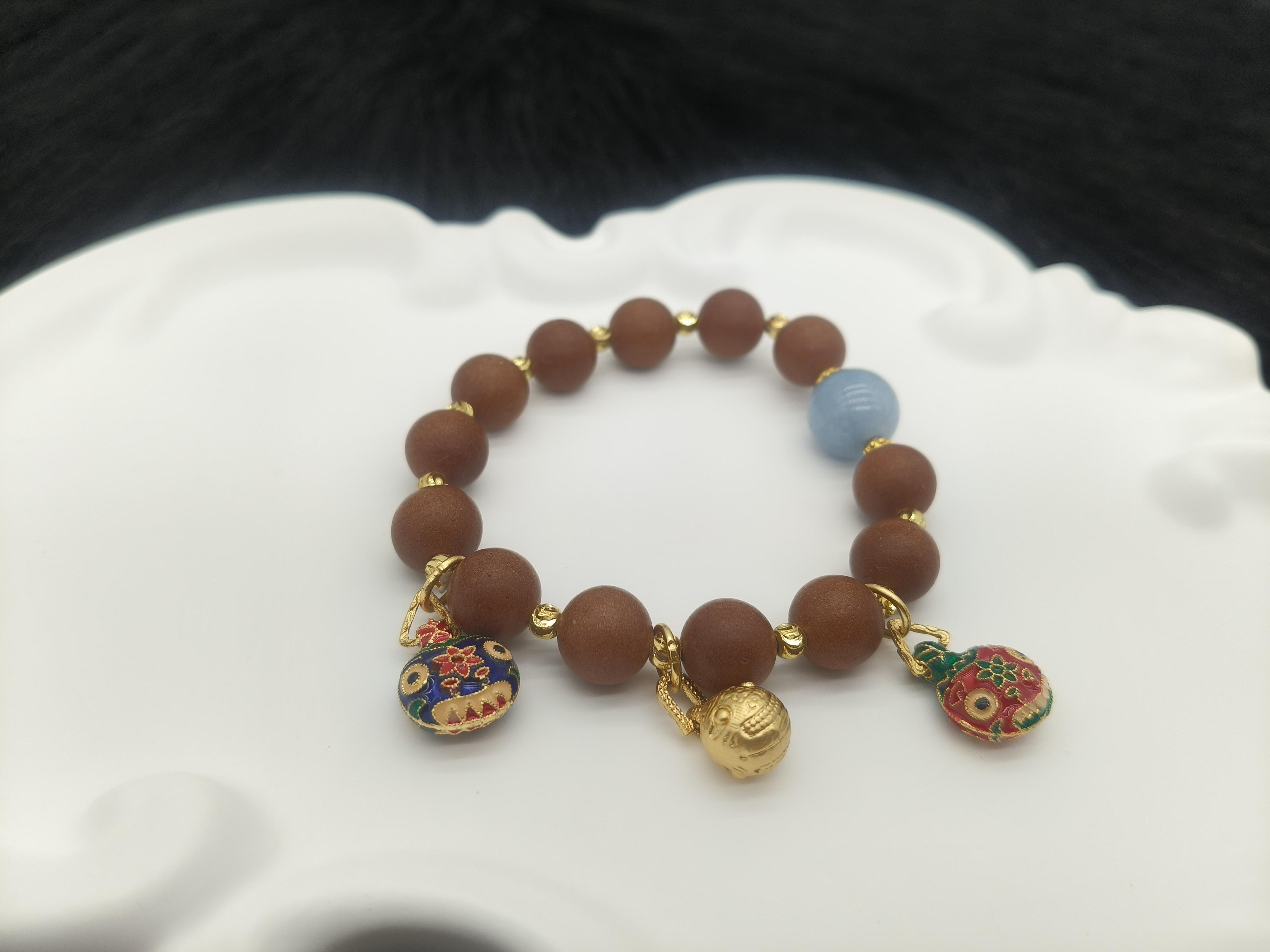 Amber Beast Zen Fortune Incense Bracelet