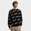 FILA ORIGINALE Sweaters Unisex Jet Black Crew Neck Moderate Other F51U549407FBK