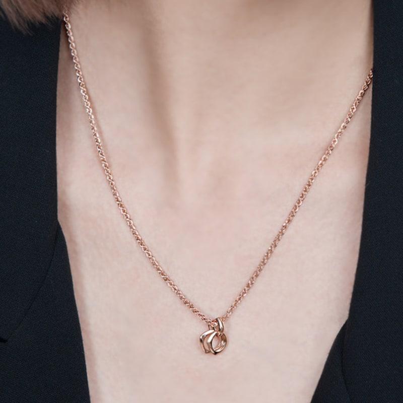 

ELLE Jewelry Ella Squad Necklace ELBRNN209 white gold