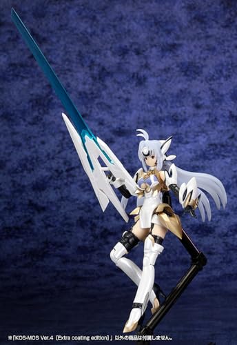 Kotobukiya Xenosaga KOS-MOS Ver.4 [Extra Coating Edition] 1/12 Scale Plastic Model Kit, Approximately 135mm Tall