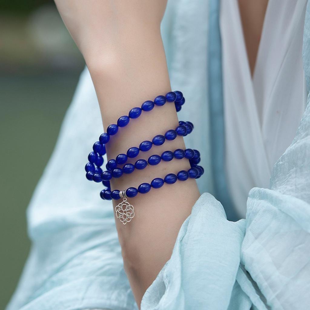 Acrylic Muslims Prayer Beads Oval Ergonomic Design Rosary Bracelet For Daily Worship And Meditation Comfortable Grip