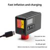 New Hot MINI Fast Rechargeable 120 PSI Portable Pocket Bike Electric Air Pump Compressor Tire Inflator For Bicycle Digital