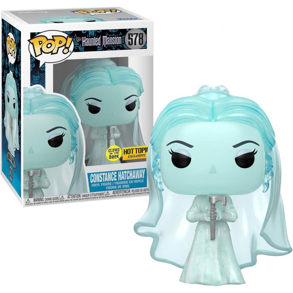 

Funko Haunted Mansion Pop Disney Constance Hatchaway Exclusive VInyl Figure 578 [glow In The Dark] Blue