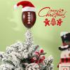 Christmas Tree Top Soccer Football Tree Topper With Hat Decor Christmas Home Ornament For Outdoor Winter Holiday Studio Nursery