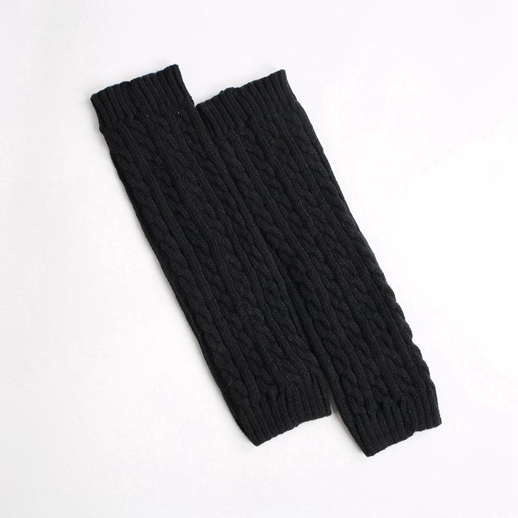 Chunky Knit Korean Style Leg Warmers - Autumn/Winter Women's Slouch Socks