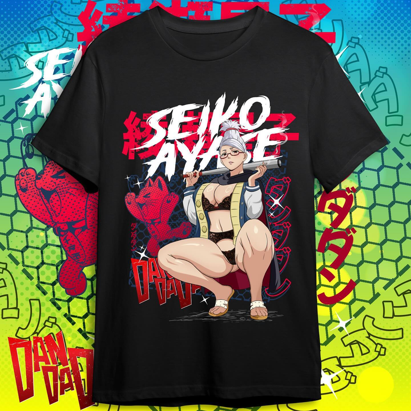 Seiko Ayase TShirt Dandadan Cosplay Momo Anime Gift Exclusive Soft Shirt All Size S
