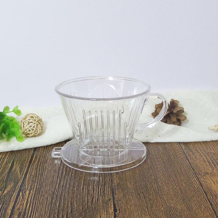Pour Over Coffee Dripper Clear for Office Home Bar Cafe Use Acrylic Made