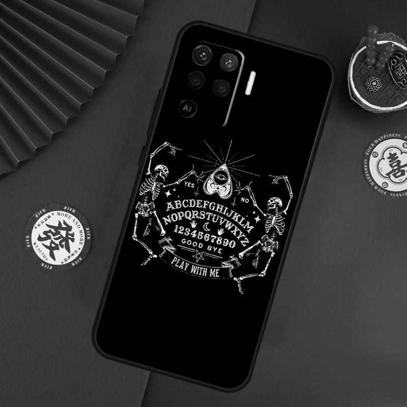 Ouija Board Case For Oppo A6 A5 Pro A15 A18 A38 A58 A78 A98 A54 A74 A94 A17 A57 A80 A60 A40 A16 A76 A96