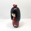 Usaburo Wooden Kokeshi Doll Mai Kimono Girl 14.5cm Made in Japan