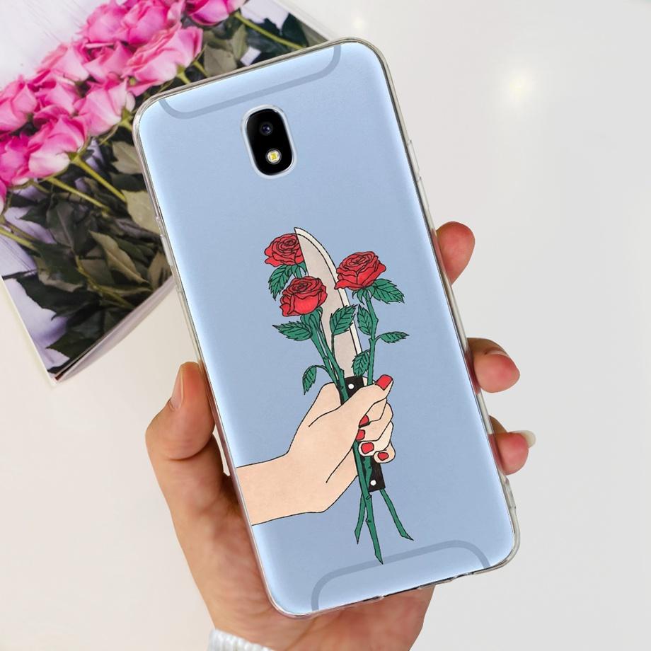 For Samsung Galaxy J7 2017 J5 2017 J3 2017 Case Cover Soft TPU Silicone Coques For Samsung J5 2017 J730 j530 j330 Clear Bumper