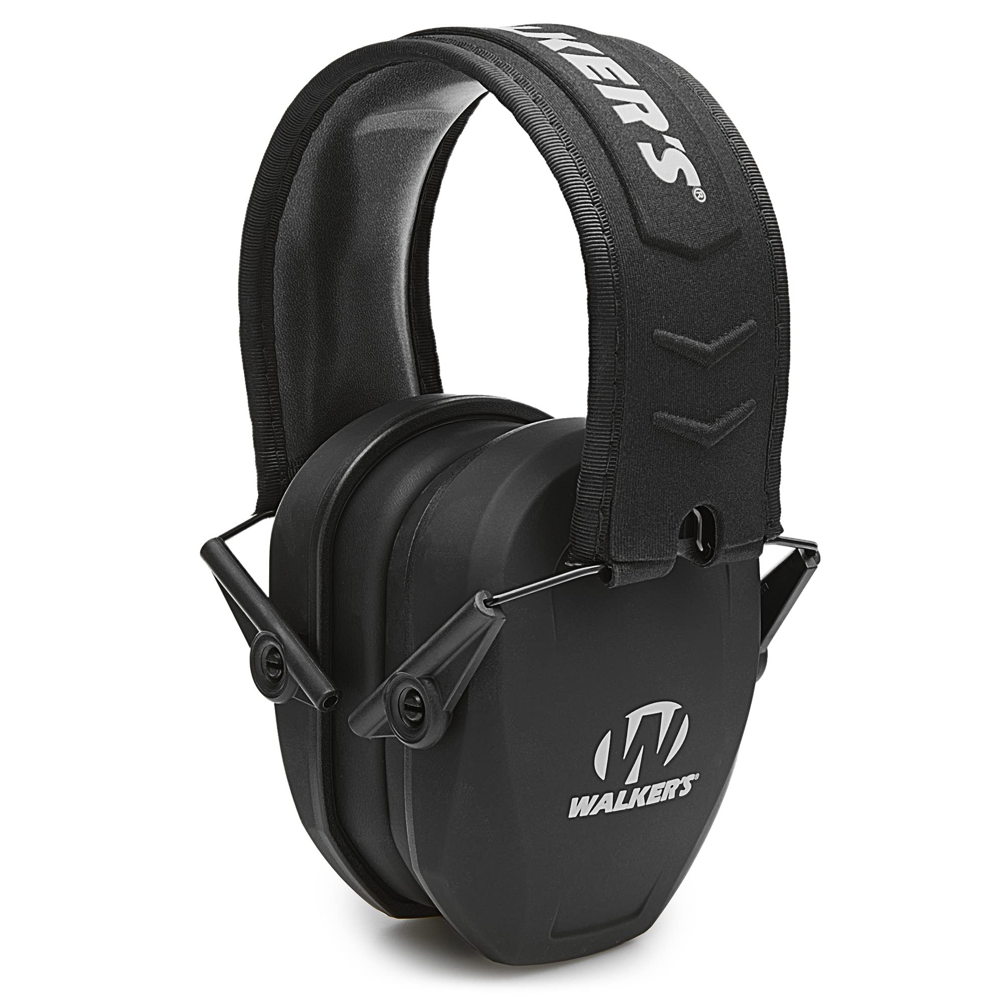

Razor Slim Passive Earmuffs Ultra Low Profile Ear Cups Walker s - - Black.