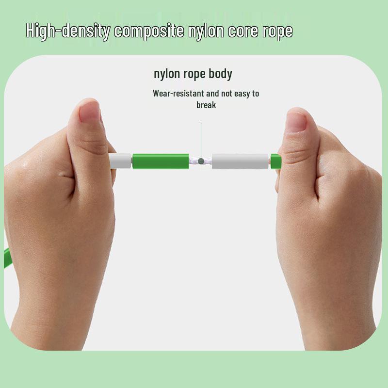 Adjustable Bamboo Jump Rope for Students – Perfect for Sports Training & Exams