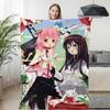 Anime Nap Blanket Sofa Winter Warm A-Madoka A-Magica Bed Fleece Camping Fluffy Soft Blankets King Size Microfiber Bedding