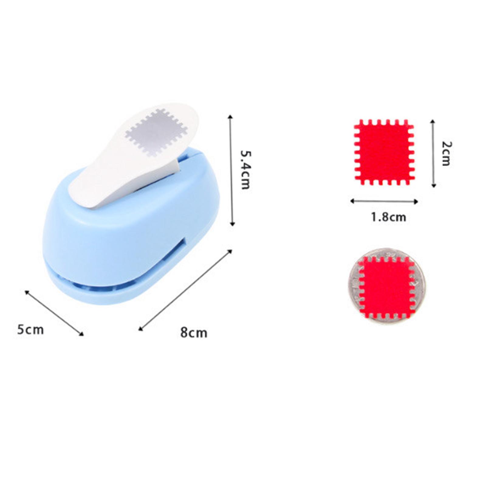 

New Rectangular Postage Stamp Punche Lever Action Puncher for Paper Crafting Scrapbooking DIY Projects Arts Crafts Punche Tool