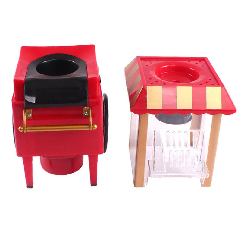 Electric Popcorn Machine Small Mini Automatic Carnival Popcorn Maker 1200W Corn Making Machine For Household DIY Corn