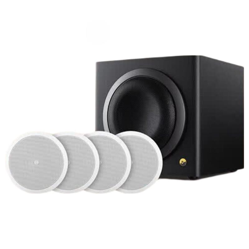 HiVi JX8*4+Sub8A+ In-Ceiling Home Theater Speaker System (CN version)