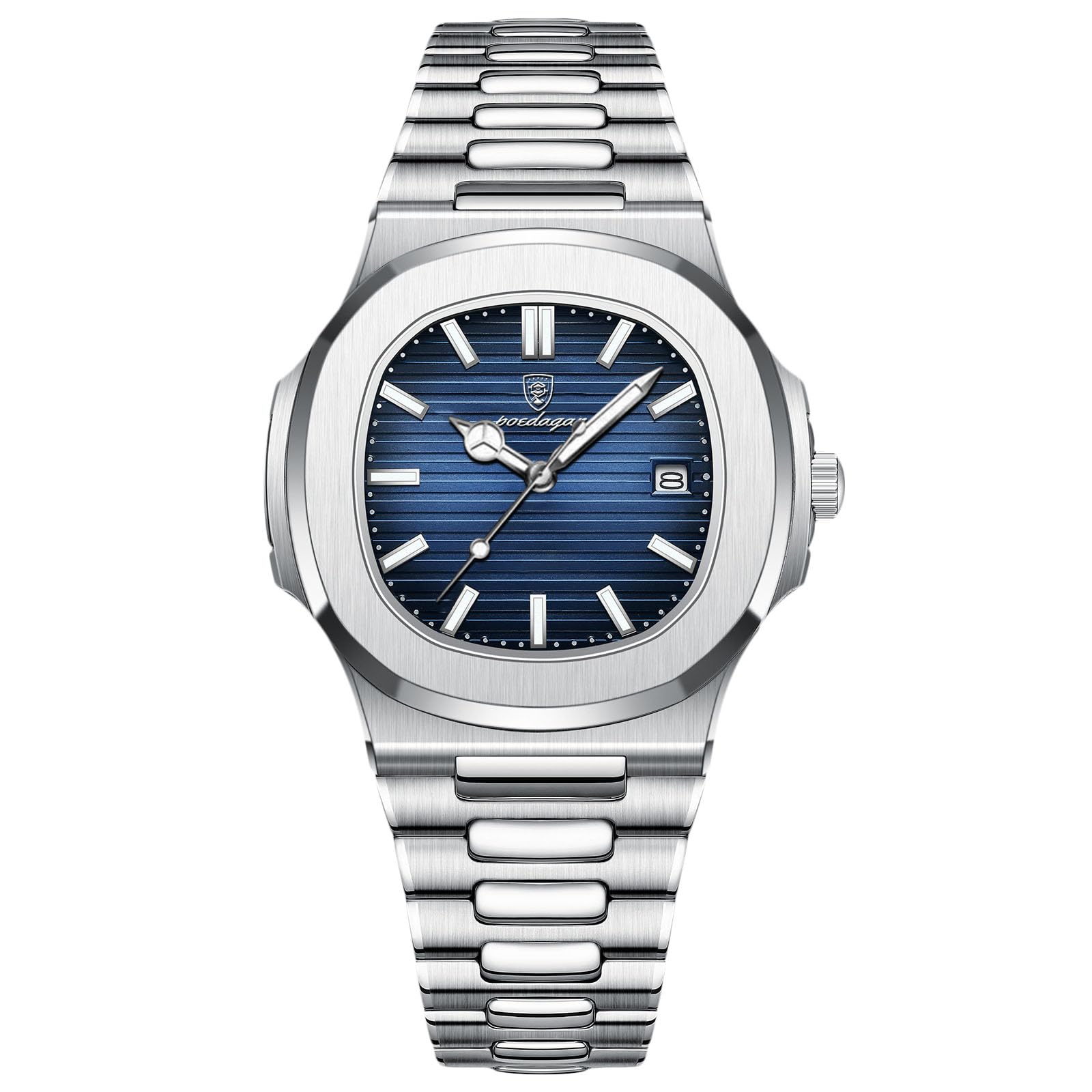 

Мужские кварцевые часы RORIOS с индикацией даты, многофункциональные, с люминесцентной индикацией, легкие, водонепроницаемые, стильные, популярные, простые, унисекс, идеально подходят для