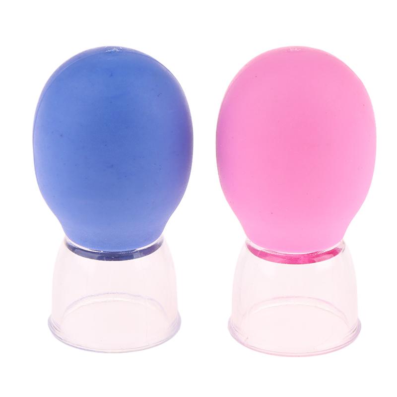 Silicone Face Massager Vacuum Eye Skin Face Lifting Facial Cups Anti Cellulite Jar Anti-Wrinkle Cupping Therapy Beauty Tool