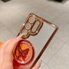 Glitter Diamond Butterfly Bracket Case for Samsung Galaxy S26 S2 Ultra S23 S22 Plus S24 FE A A6 A16 A4 Gradient Stand Cover