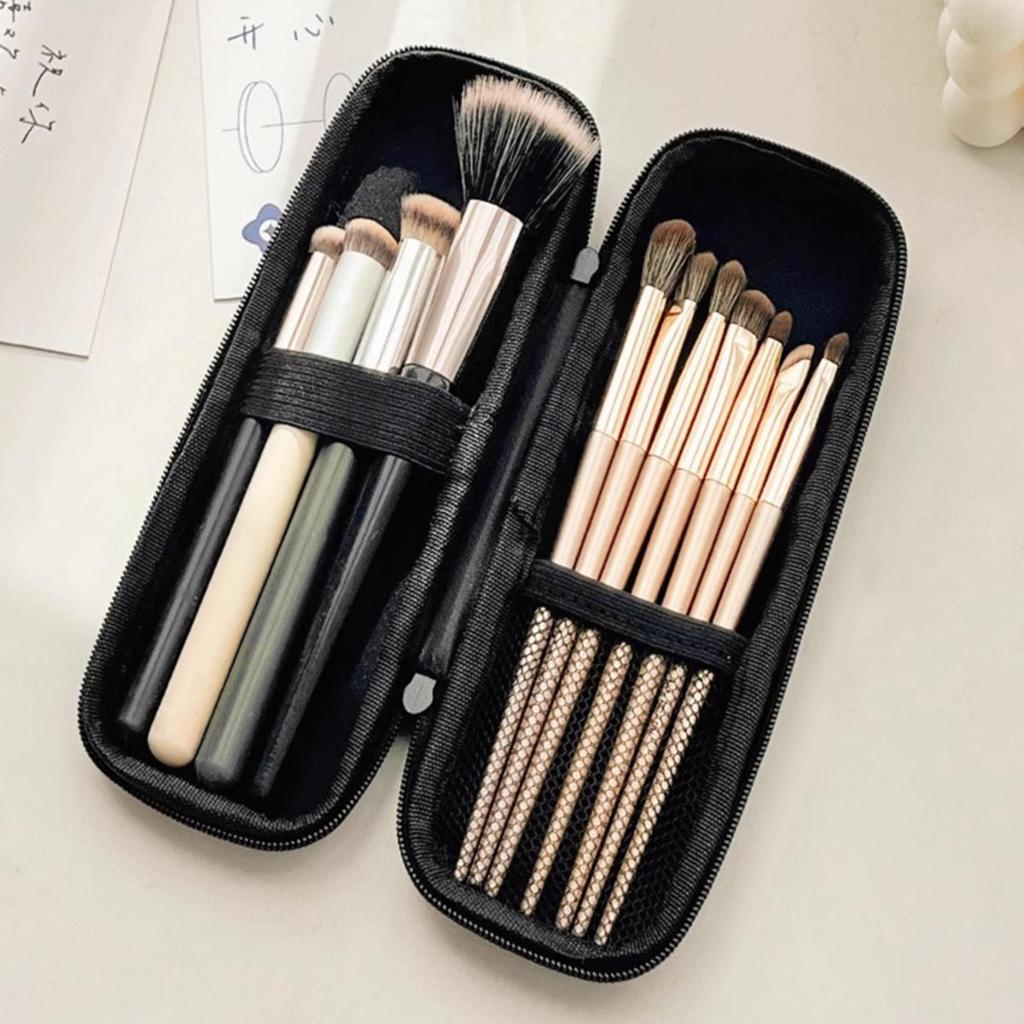 Makeup Brush Travel Case Cosmetic Toiletry Bag Organizer for Men Women Lipstick Beauty Tools Pouch Wash Storage Accessories
