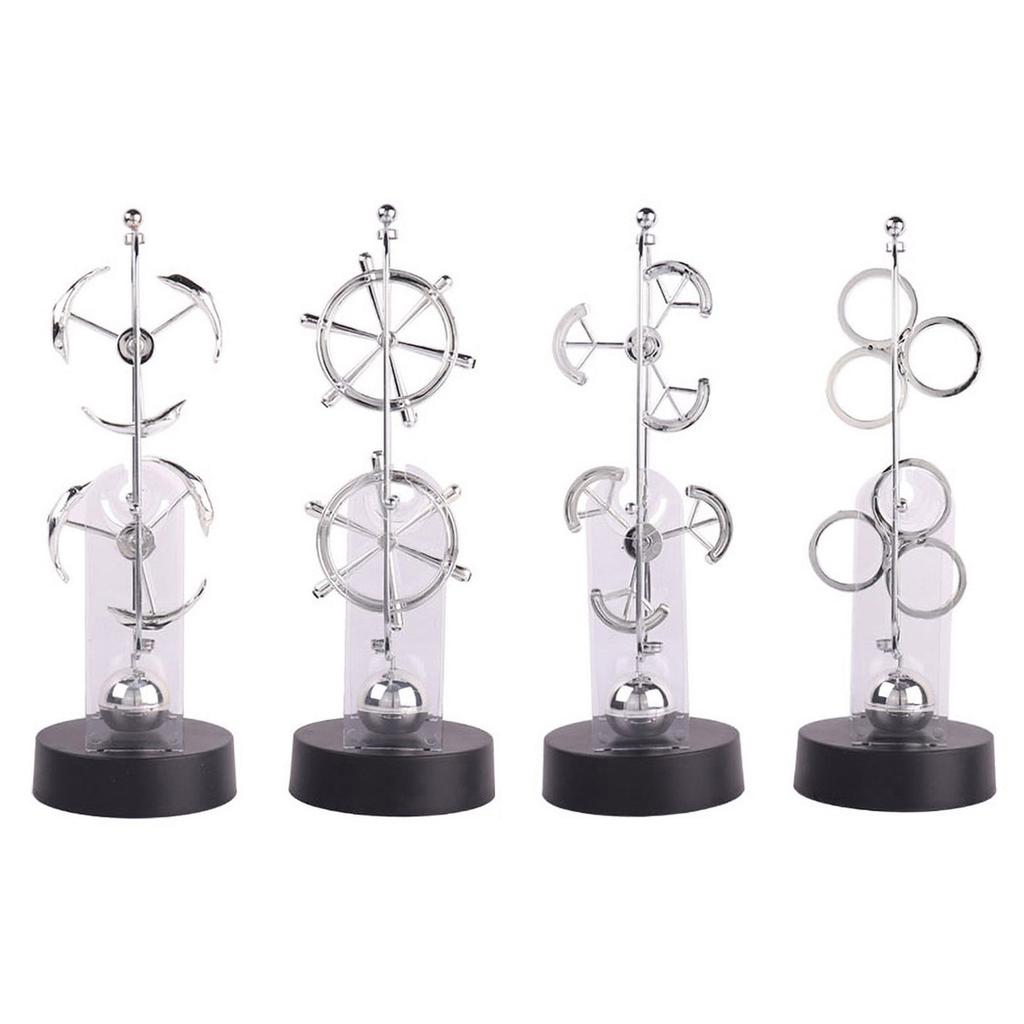 Large Electromagnetic Swinging Pendulum Physics Experiment Tool and Artistic Decoration Balance Pendulum Balls