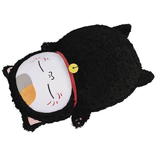 Ichiban Kuji Natsume's Book of Friends Pretty Kigurumi Nyanko Sensei D Prize Black Cat Kigurumi Nyanko Sensei Plush Toy