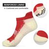 Breathable Soccer Socks Anti-slip Athletic Ankle Socks Sport Short Socks for Men Women Yoga