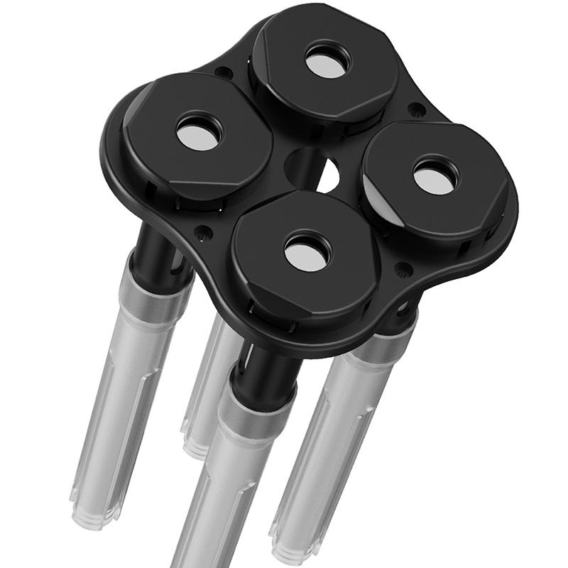 Four-Head Atomization Stand Accessory, Usb Mini Humidifier, Plastic Fixed Atomizer Tablet Shelf, Four Spray Ports