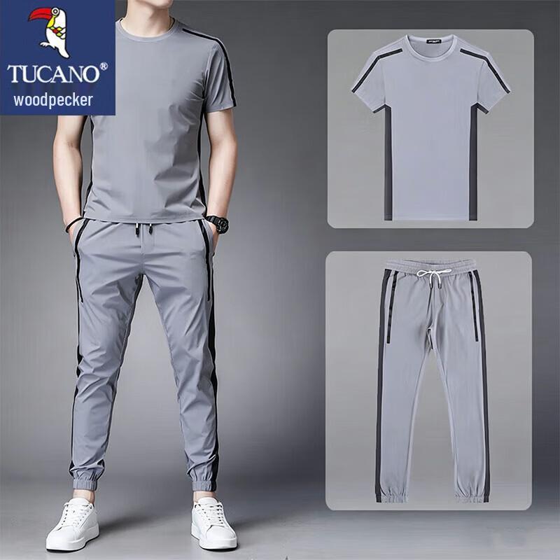 TUCANO Men s Summer Casual Two-Piece Set 2XL