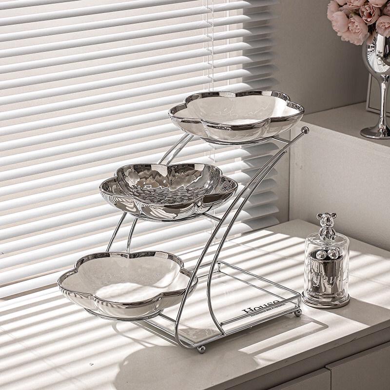 Ceramic Round Snack Plate