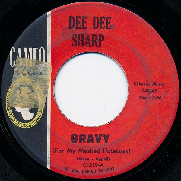 

7inch Record DEE DEE SHARP Gravy For My Mashed Potatoes C219 Cameo 1962 UK Rock Used