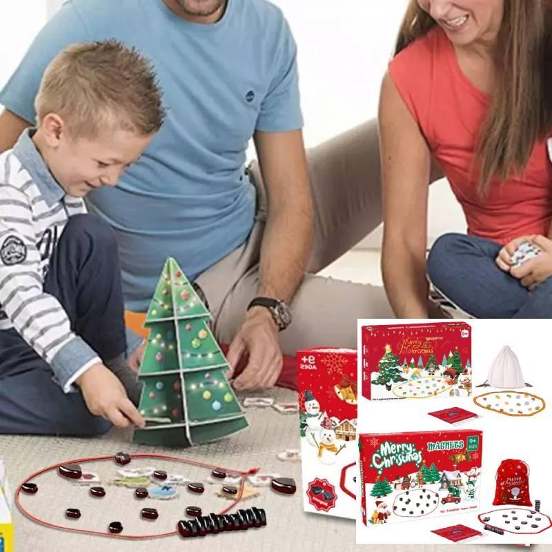 Chess Magnetic Christmas Game Fun Table Top Magnet Game For Party Toy Travel