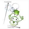 2Pcs Cute Pixel Style Sanrio Hello Kitty Bell Star Keychain Pendant Girl Phone Chain Ccd Camera Charm Accessories Keyring Gifts