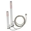 2 Stück 100 mm 350 mm Hub Linearmaßstab für JCS9002AEJCS9003AE Digitalanzeige
