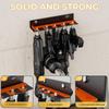 Air Tool Holder 5-Slot Wall Storage Shelf Power Tool Hanger For Electric Gadgets Drill Screwdriver Grinder Garage Studio
