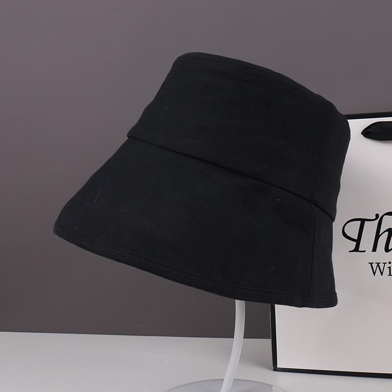 Summer Bucket Hat Women's Fashion Show Face Small Leisure Basin Hat Outdoor Travel New Sunshade Sun Protection Hat Beach Hat