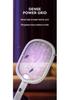 Zhigao 2-in-1 Electric Mosquito & Fly Swatter with Purple Light and Power Display