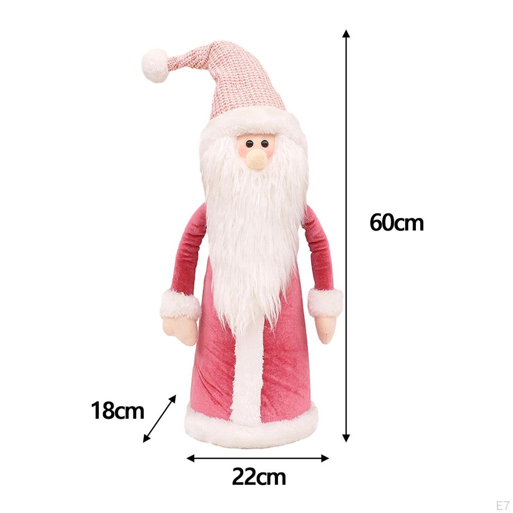 Christmas Santa Claus Plush Doll Toy Cute Decoration for Shelf Festival