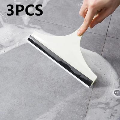 Raclette de nettoyage de pare-brise de voiture en silicone pour lave-glace, vitre, salle de bain, cuisine