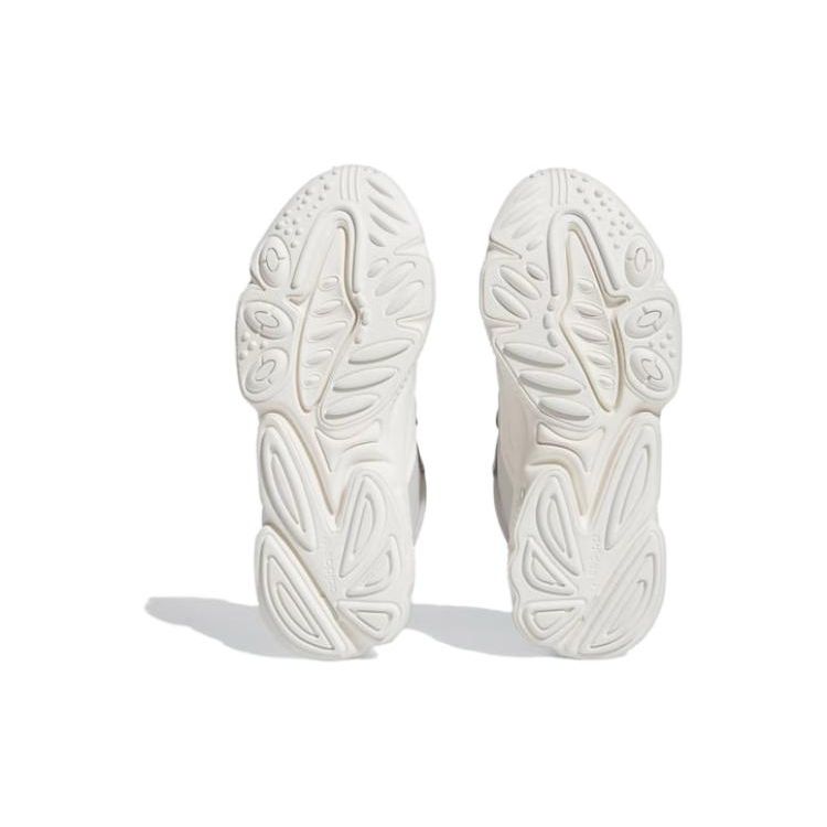 Adidas Ozweego Grå Hvit Dame Sneakers Grå-En Kjerne-Hvit IF5479
