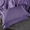 Luxury Blending Mulberry Silk Pillowcase Satin Soft Silky Two-sided Pillow Case Skin Beauty Skin Friendly Pillow Cover Solid