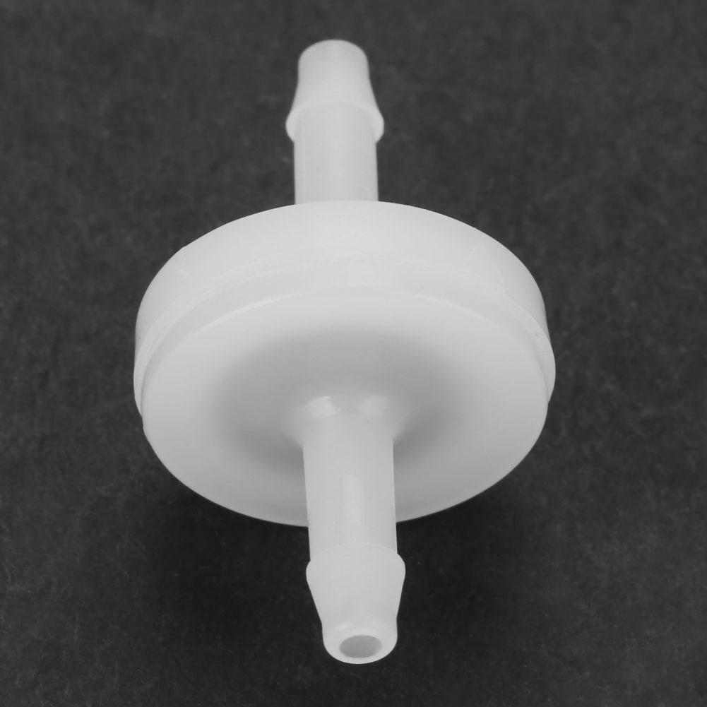 PVDF One Way Inline Check Valve For Fuel Gas Liquid Air( 1 8 )