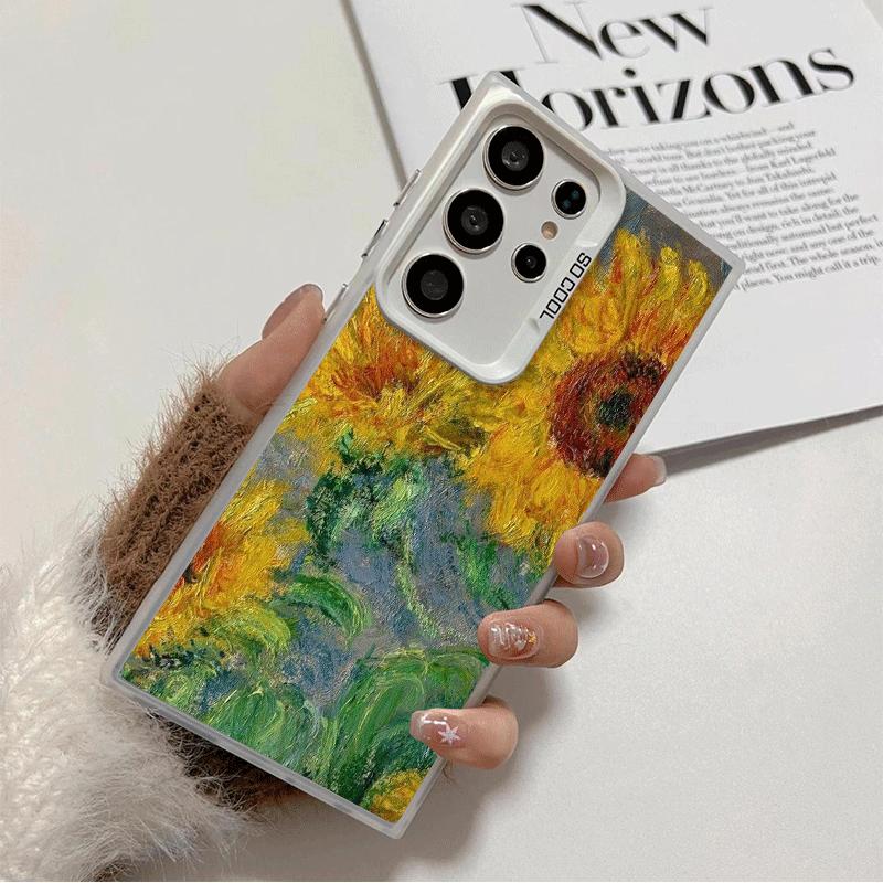 

Van Gogh Oil Painting Aesthetics Soft Phone Case for Samsung Galaxy S24 S25 FE S26 Edge S23 Ultra S22 Plus S21 + Shockproof Cove Samsung S24