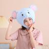Cute Blue Elephant Hood Hat, Photo Props, Photo Props, Cartoon Headgear, Performance Props