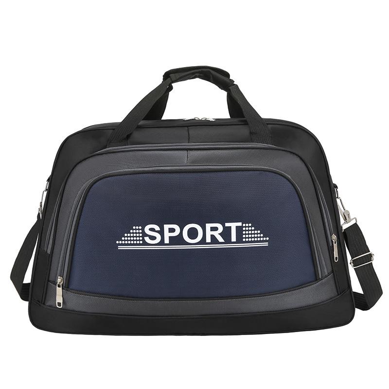 Durable Oxford Cloth Travel Bag: Large Capacity, Portable for Short Business Trips and Fitness.